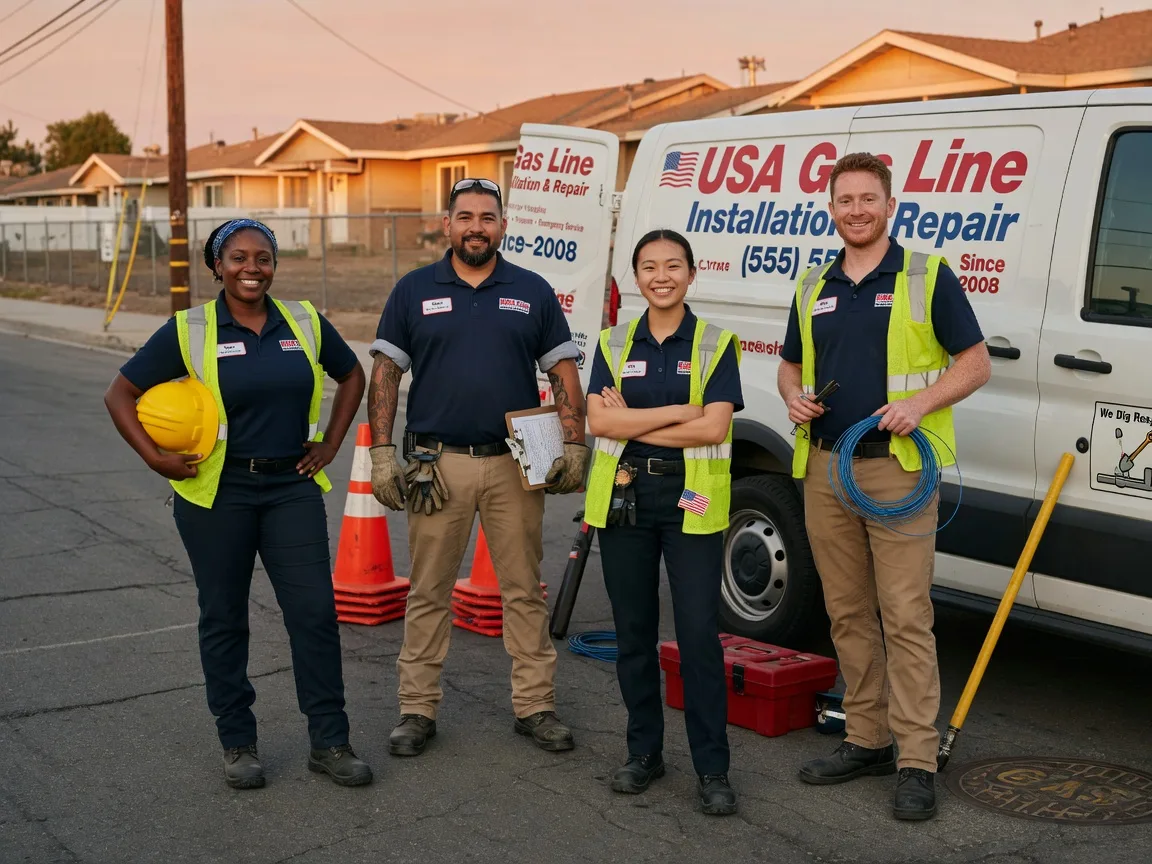 Gas Line Installation company in North Palm Springs, CA